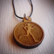 Running Lady Necklace