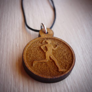 Running Lady Necklace