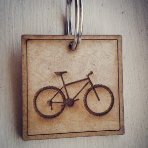 Mountain Bike Keyring