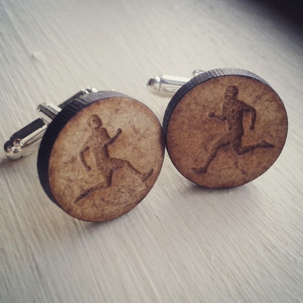 Running Man Cufflinks