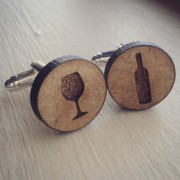 Wine Glass & Bottle Earrings