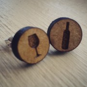 Wine Earrings